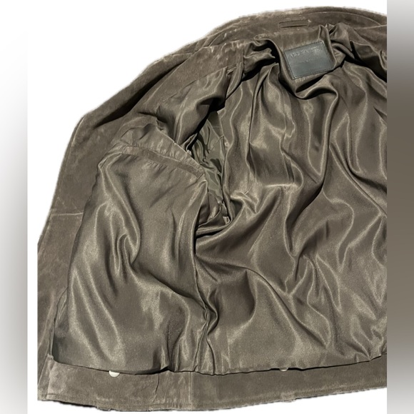All Saints Suede Biker Jacket - Picture 6 of 9